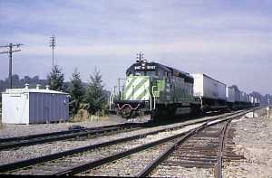 Burlington Northern train symbol 97 Black River Junction, WA